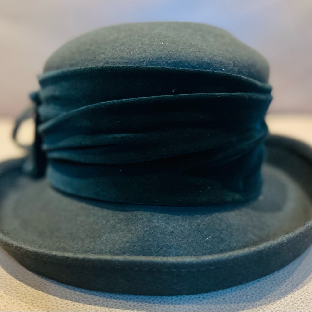 Vintage Galliano Sorbatti Wool Felt Hat Made in Italy